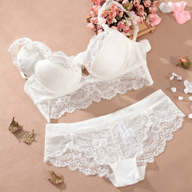 Sexy Lace Women Push Up Bra Sets