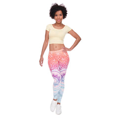 3D Mandala Full Printing Workout Legging