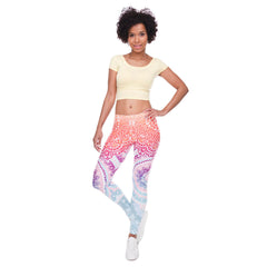 3D Mandala Full Printing Workout Legging