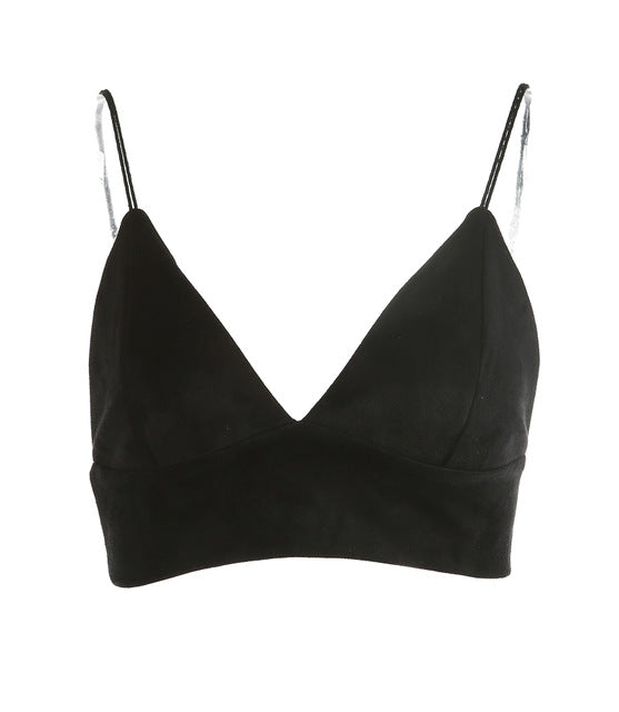 Bralette Halter Cropped Top